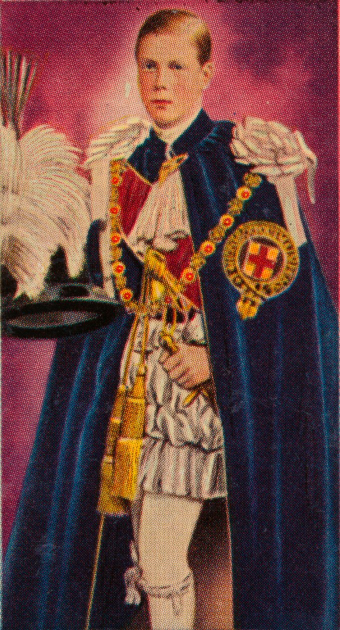 A walesi herceg harisnyakötő lovaggá iktatásakor, 1911 1935 alkotó: Unbekannt