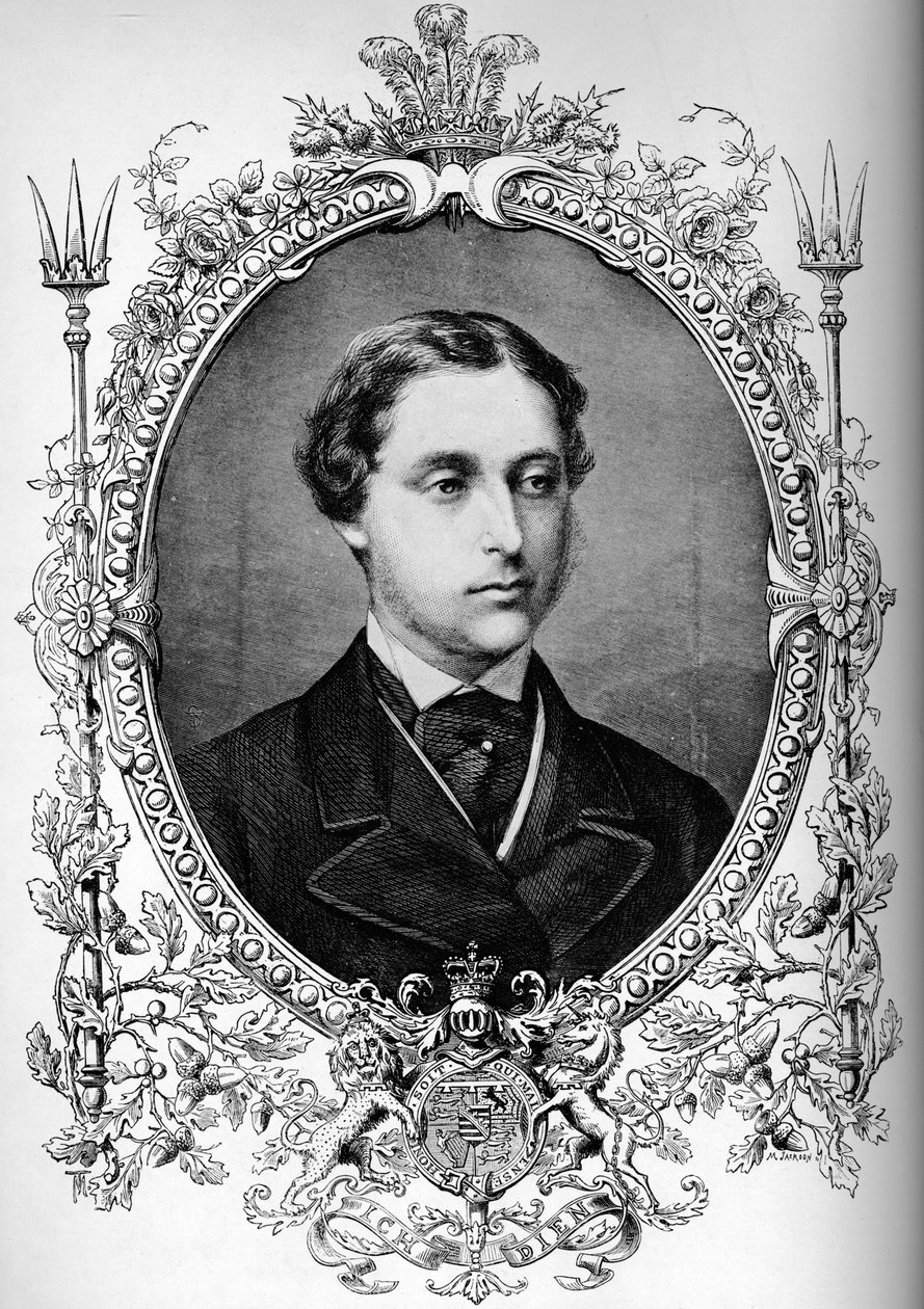 A walesi herceg házasságkötése idején, 1863 1910 alkotó: Unbekannt