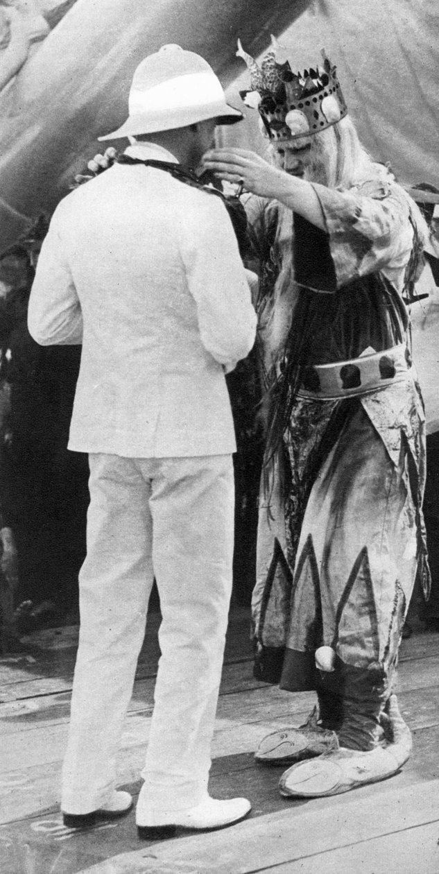 A Neptun király által díszített walesi herceg, HMS Repulse, 1925 alkotó: Unbekannt