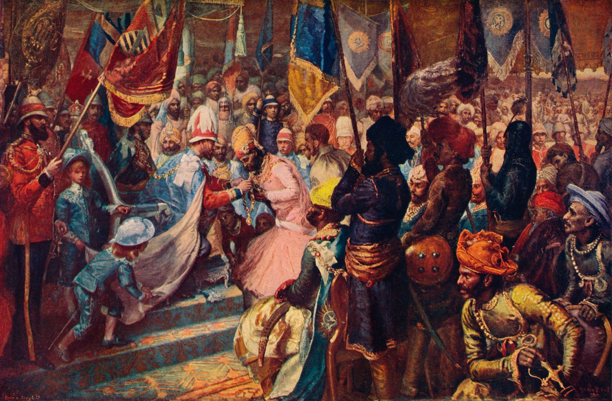 A walesi herceg Indiában, 1876-1906. alkotó: Unbekannt