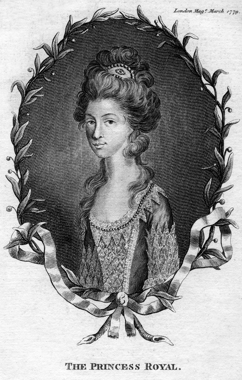 A királyi hercegnő, 1779 alkotó: Unbekannt
