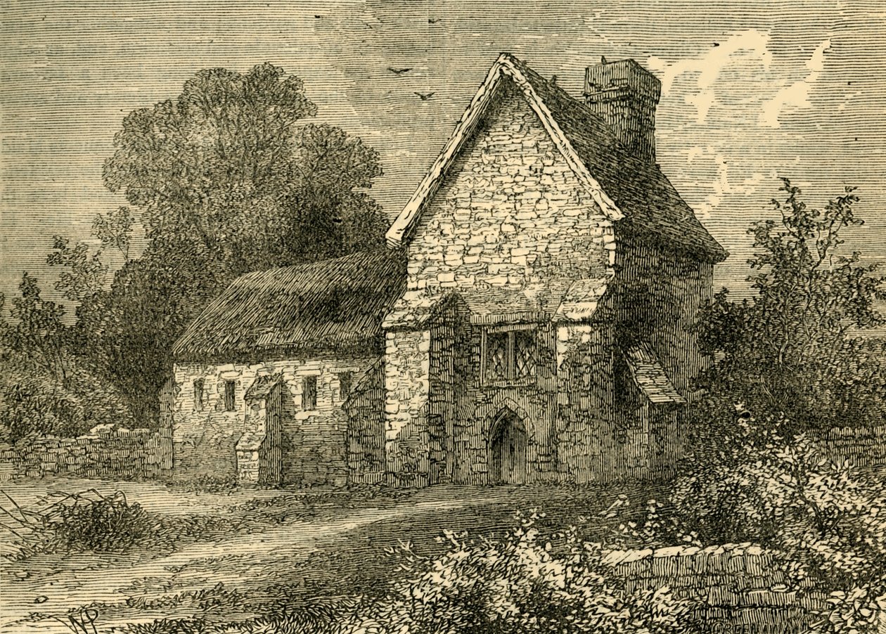 The Priory, Kilburn, 1750, c1876. alkotó: Unbekannt