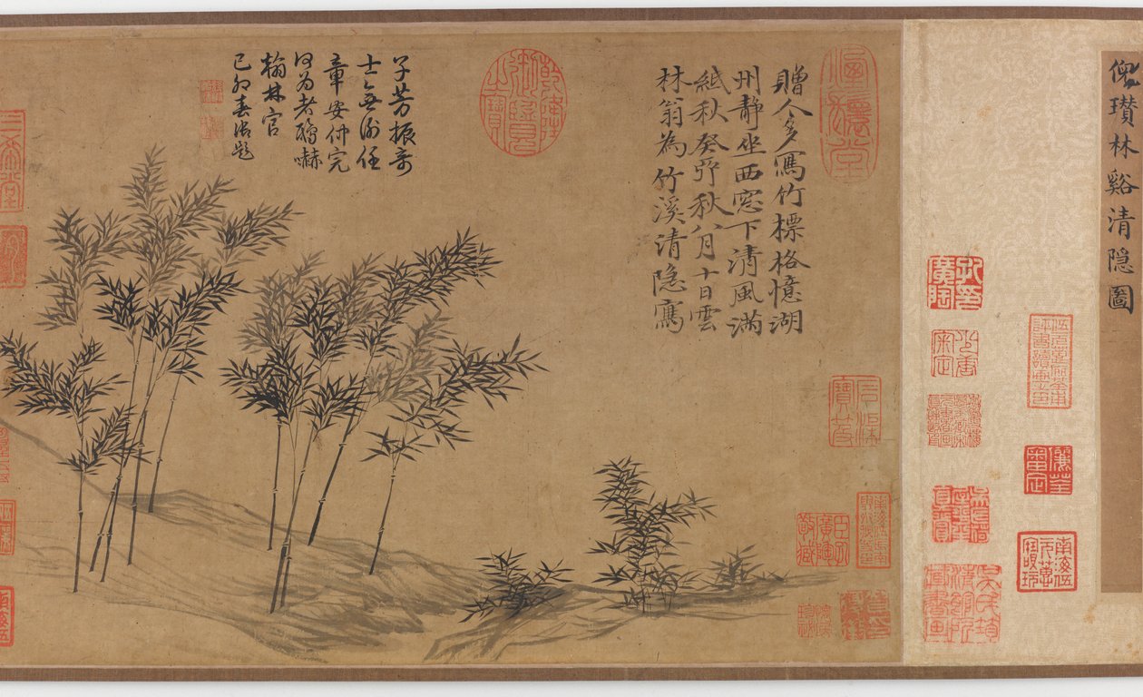 A Bamboo Creek tiszta remete, Ming-dinasztia, 15. század. alkotó: Unbekannt