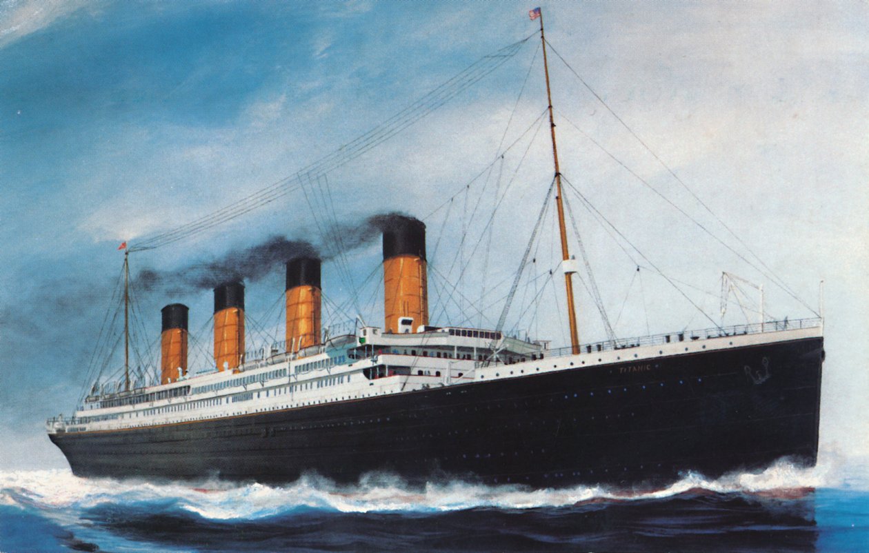 Az RMS Titanic. alkotó: Unbekannt