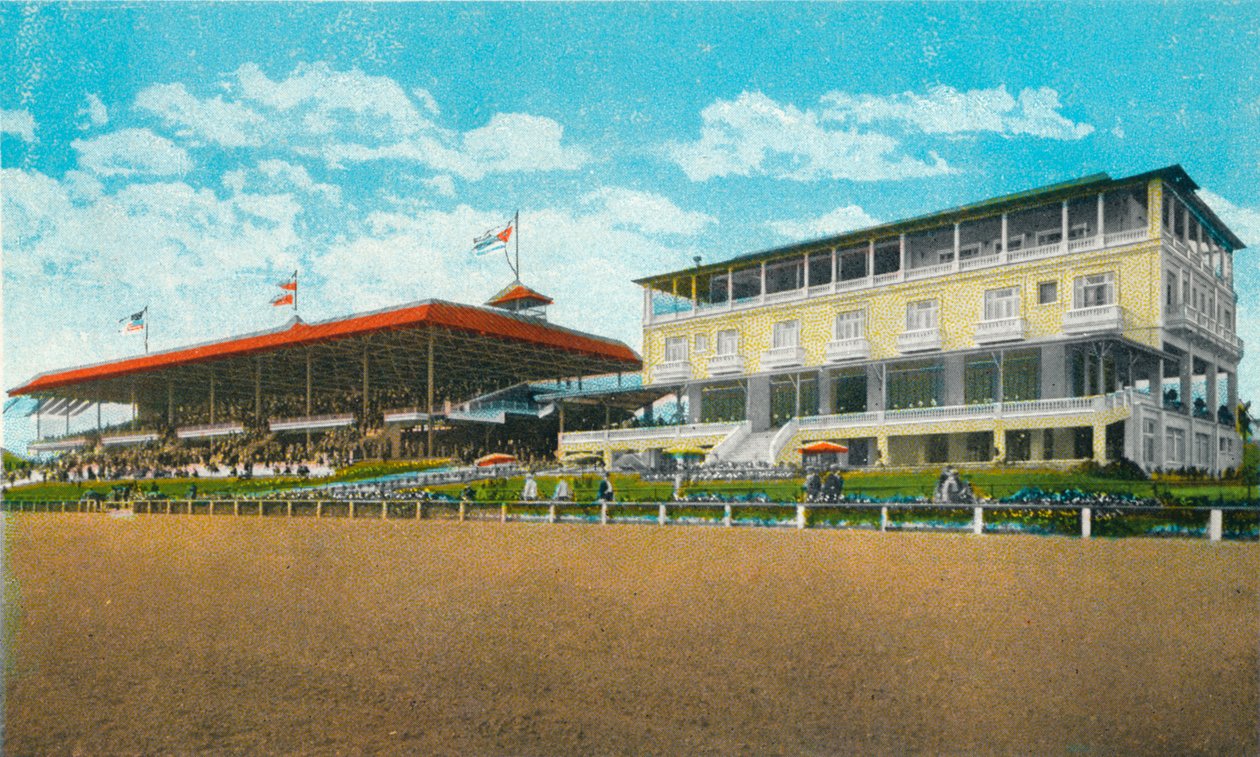 A versenypálya az Oriental Parkban, Havanna, Kuba, 1915 alkotó: Unbekannt