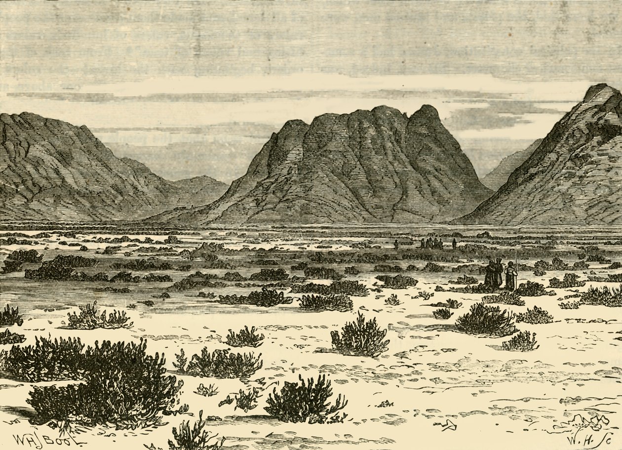 A Ras Sufsafeh Sínai-hegy, 1890. alkotó: Unbekannt