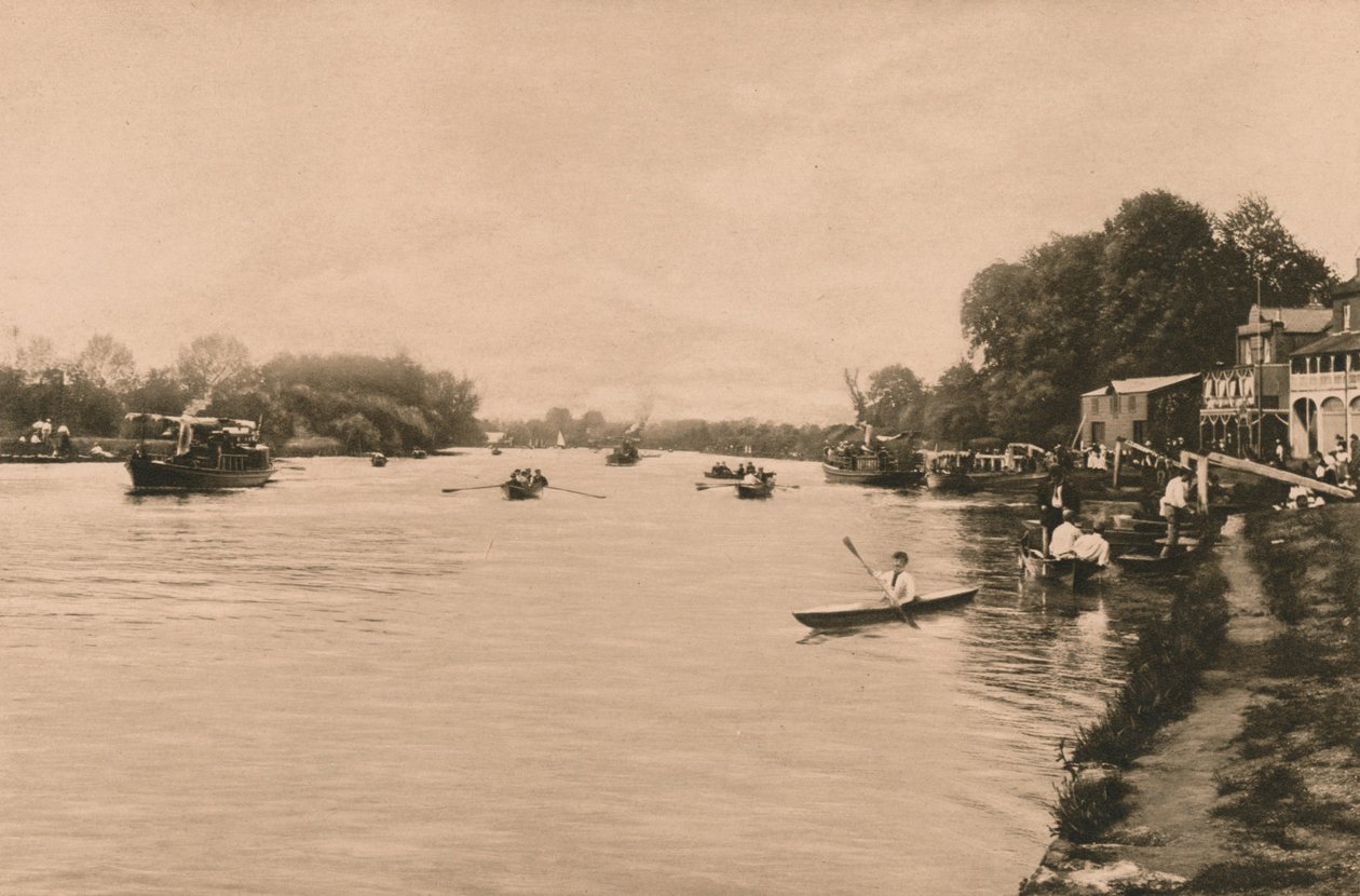 The Reach, Walton-On-Thames, 1902 alkotó: Unbekannt