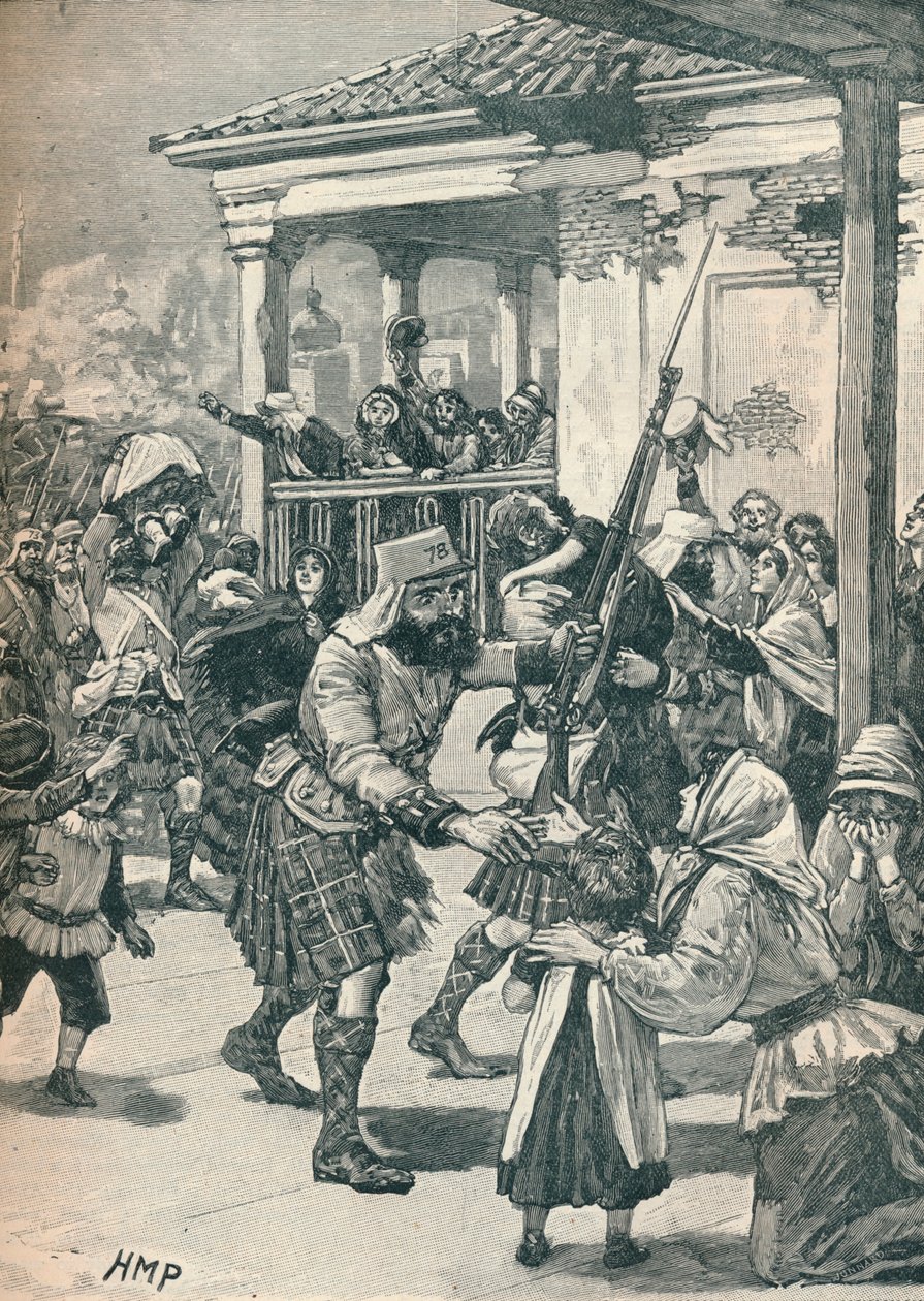 Lucknow megkönnyebbülése, 1857-1906 alkotó: Unbekannt