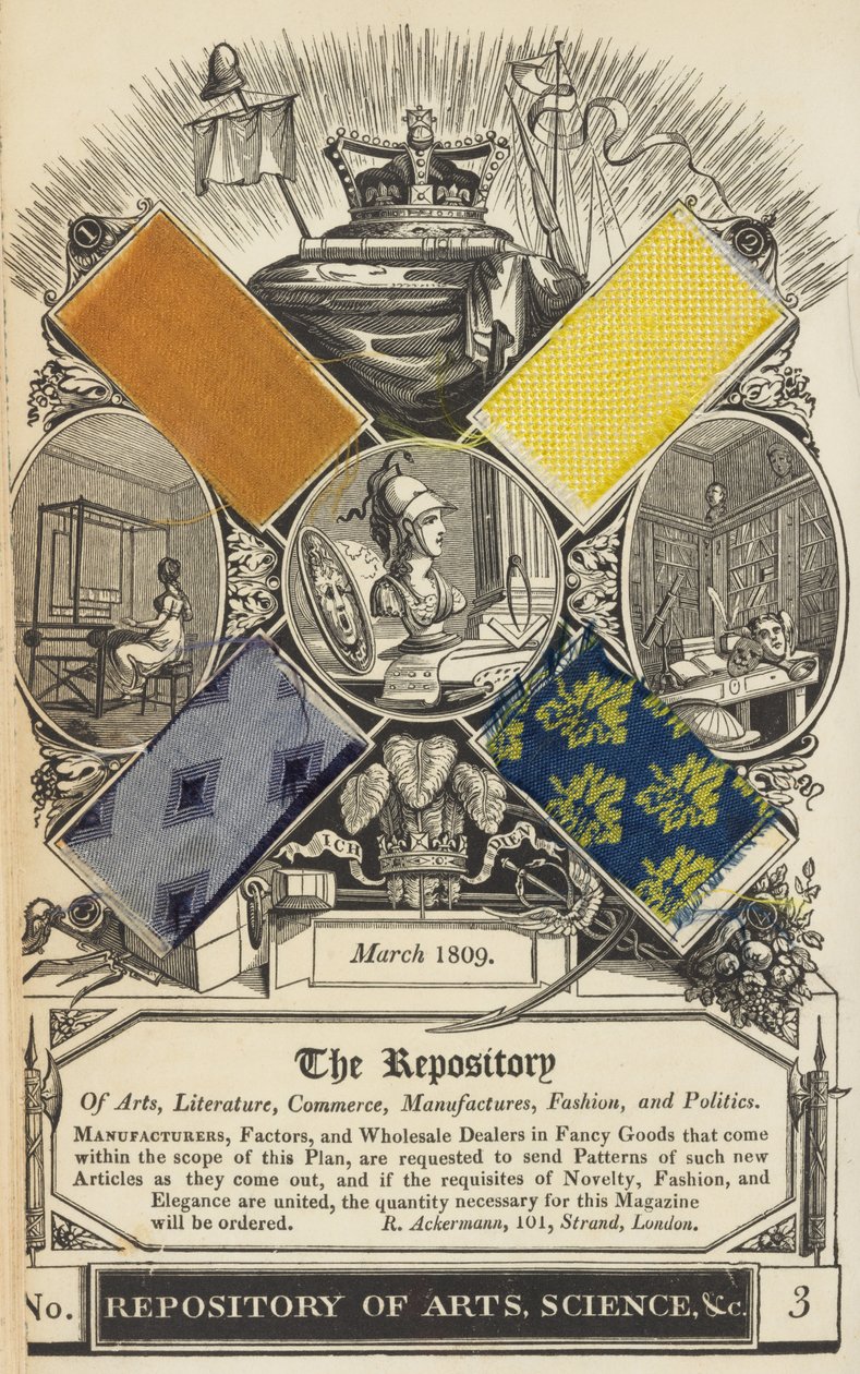 The Repository of Arts, Literature, Commerce, Manufactures, Fashions, and Pol..., 1809. január-június. alkotó: Unbekannt
