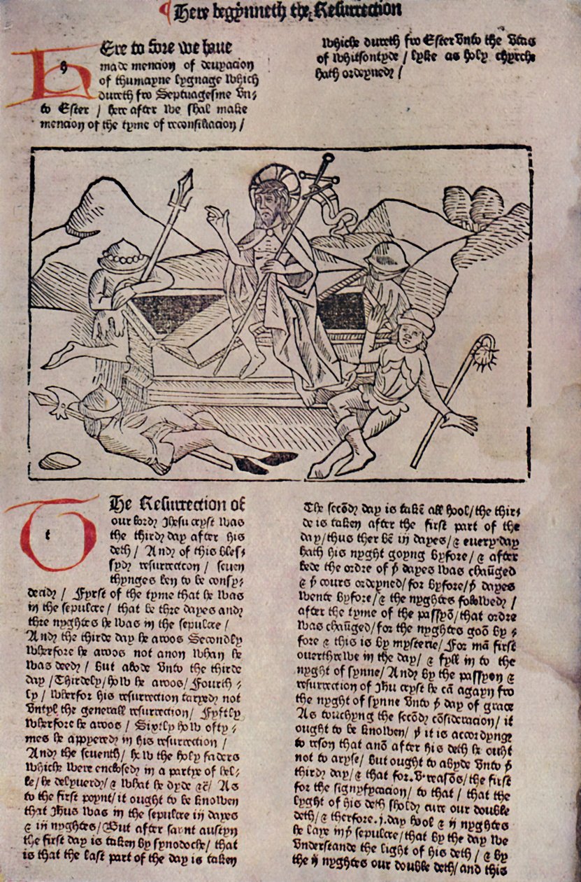 A feltámadás, 1483, 1947 alkotó: Unbekannt