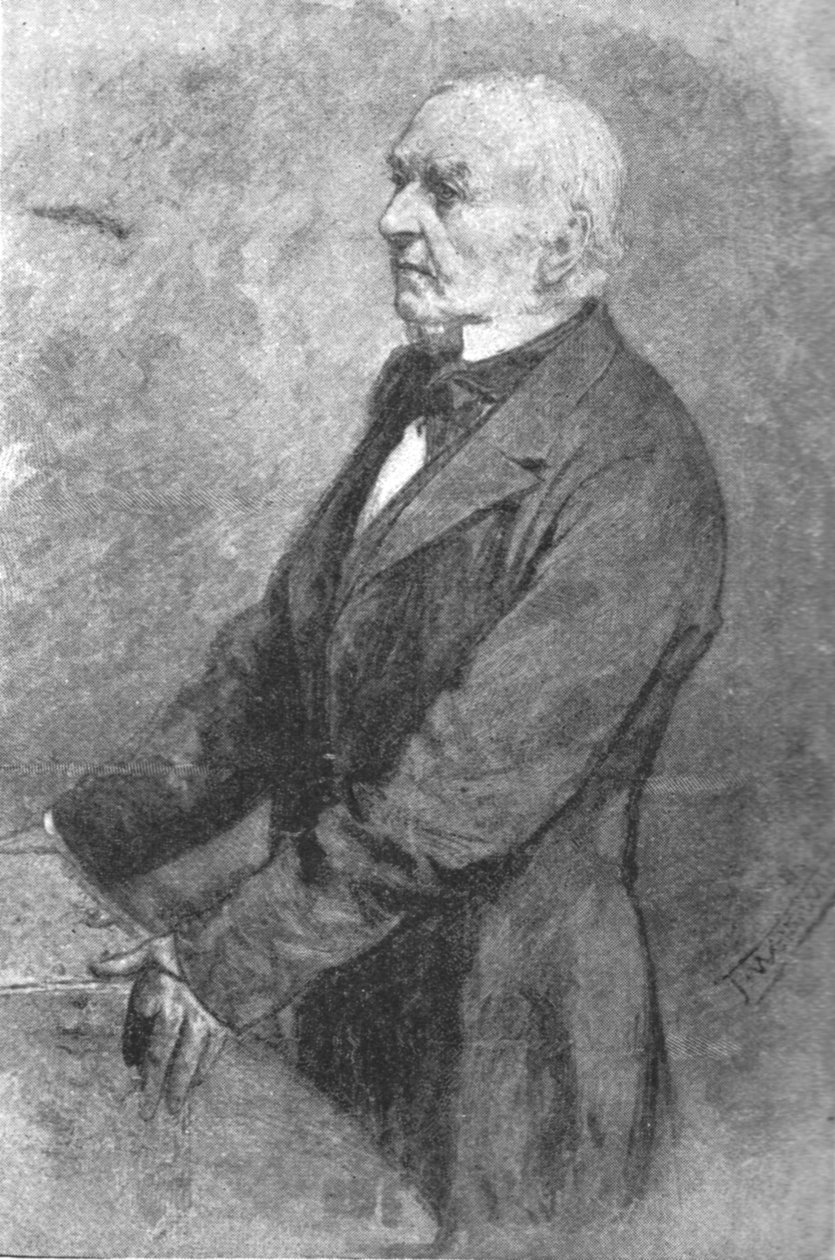 A jobb tiszt. MI. Gladstone, a Liberális Párt vezetője, 1889, 1901. alkotó: Unbekannt