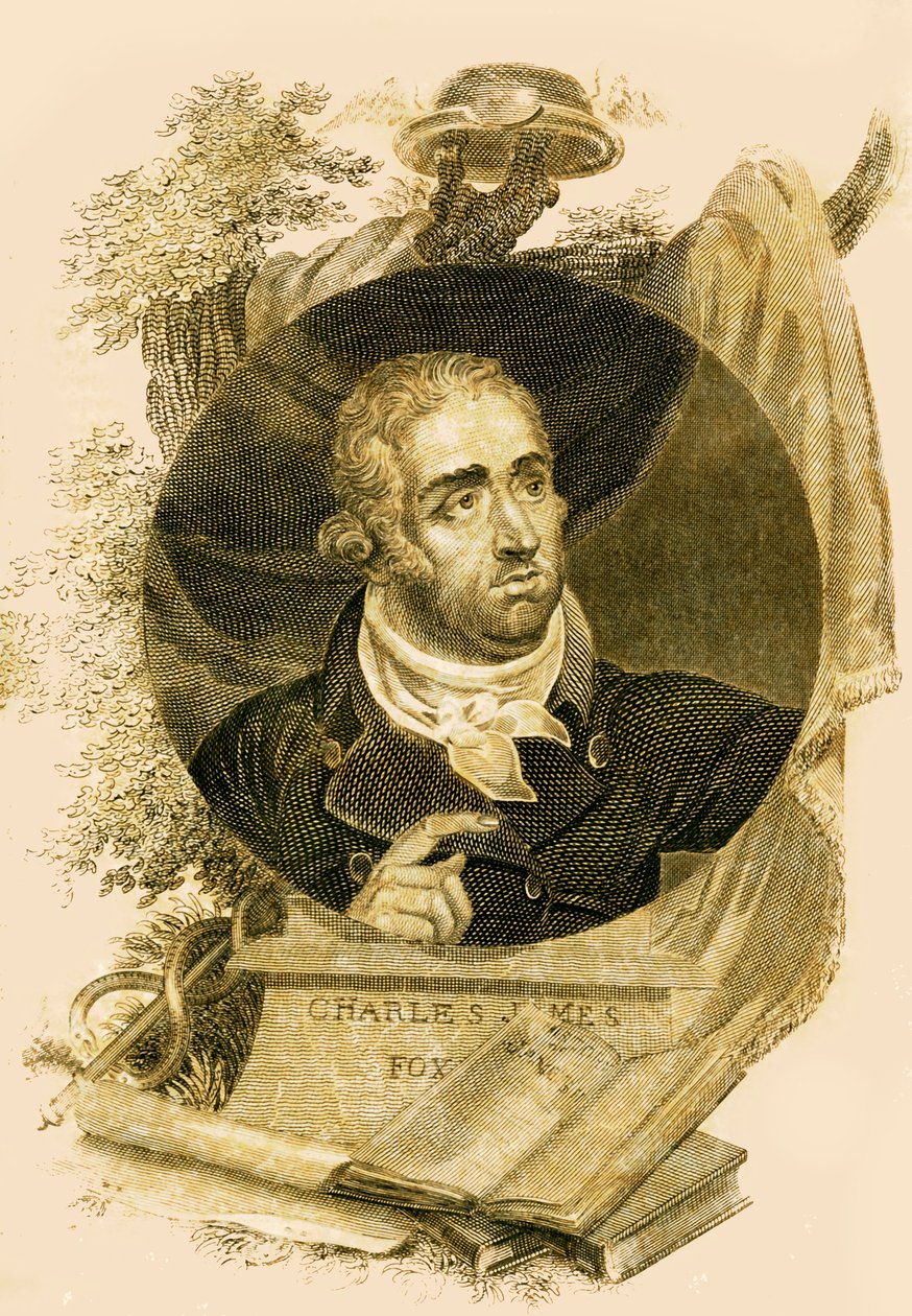 The Right Honorable Charles James Fox, 1749-1806, 1816. alkotó: Unbekannt