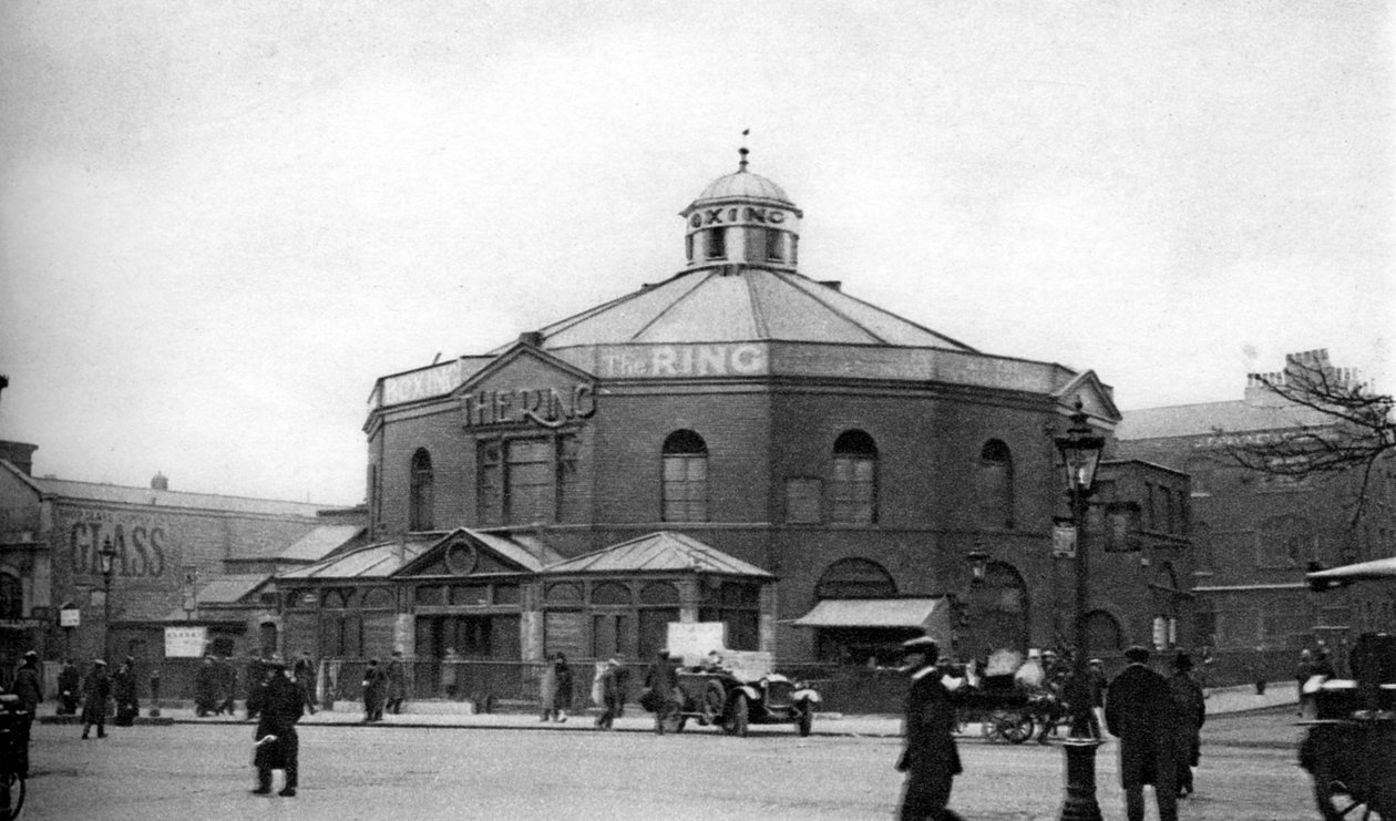 The Ring, bokszhelyszín a Blackfriars Road közelében, London, 1926-1927 alkotó: Unbekannt