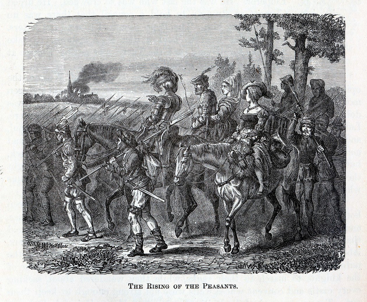 A parasztok feltámadása, 1882 alkotó: Unbekannt