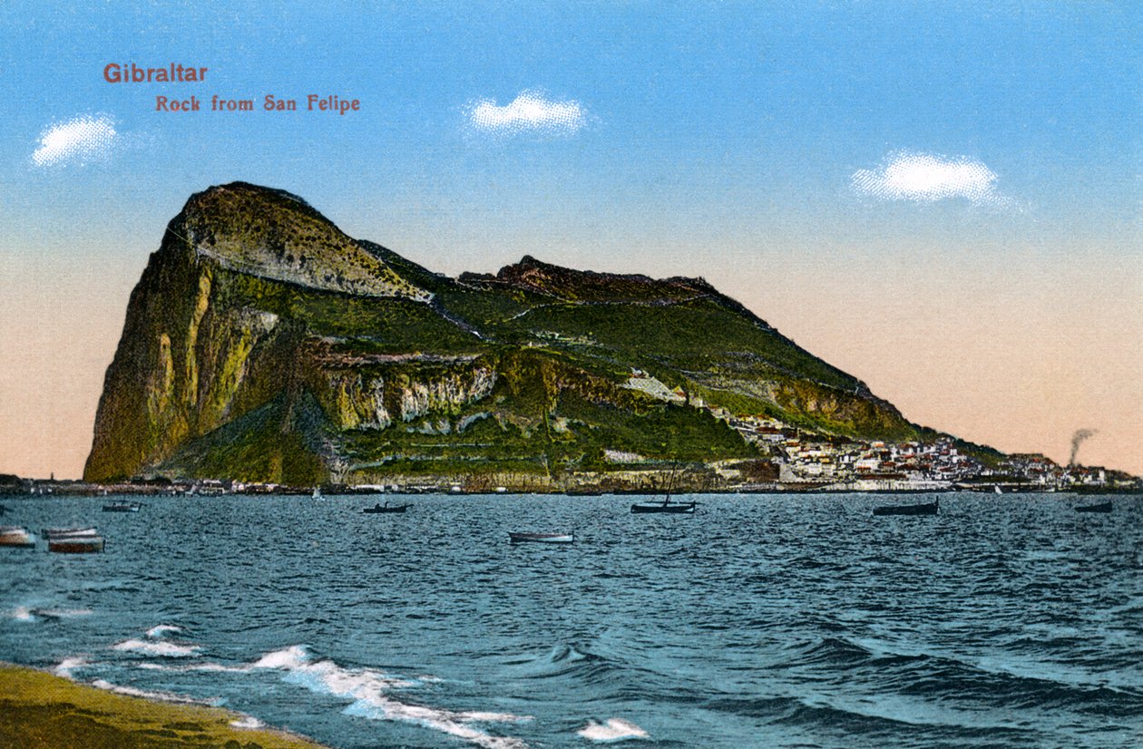 A gibraltári szikla, 1945 alkotó: Unbekannt