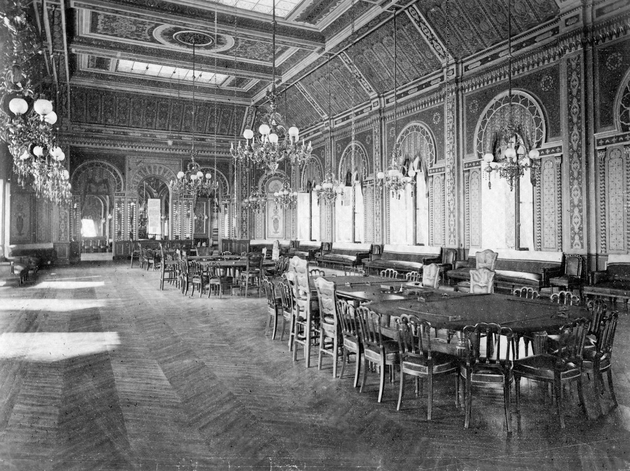 The Roulette Saloon, Monte Carlo, Monaco, 1910-es évek alkotó: Unbekannt