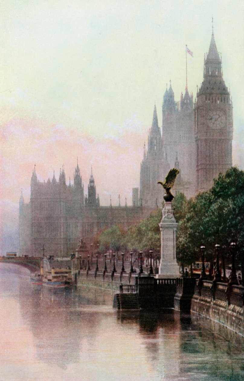 A Royal Air Force Memorial, az Embankment, London, 1930-as évek alkotó: Unbekannt