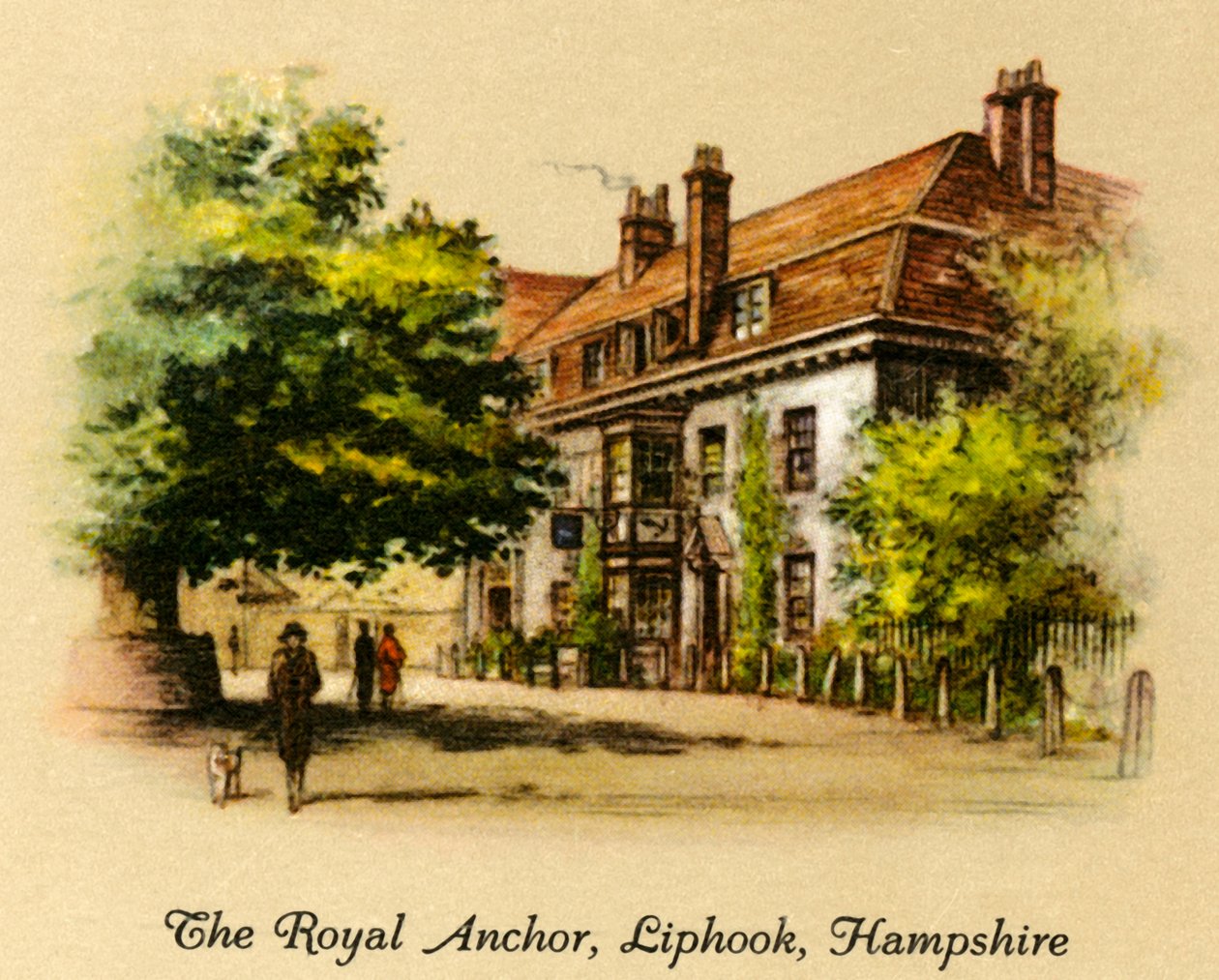 A királyi horgony, Liphook, Hampshire, 1936. alkotó: Unbekannt