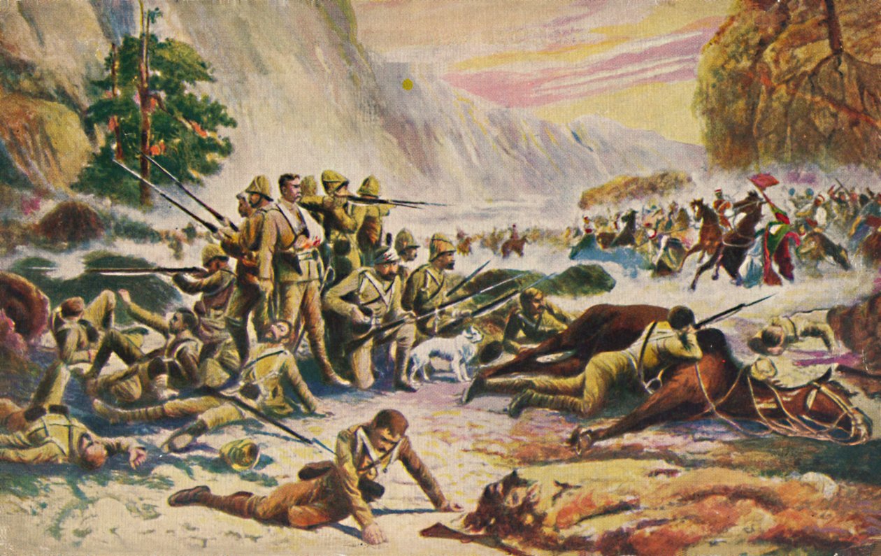 A Királyi Berkshire Ezred. The Heroic Stand at Maiwand, 1880, 1939 alkotó: Unbekannt