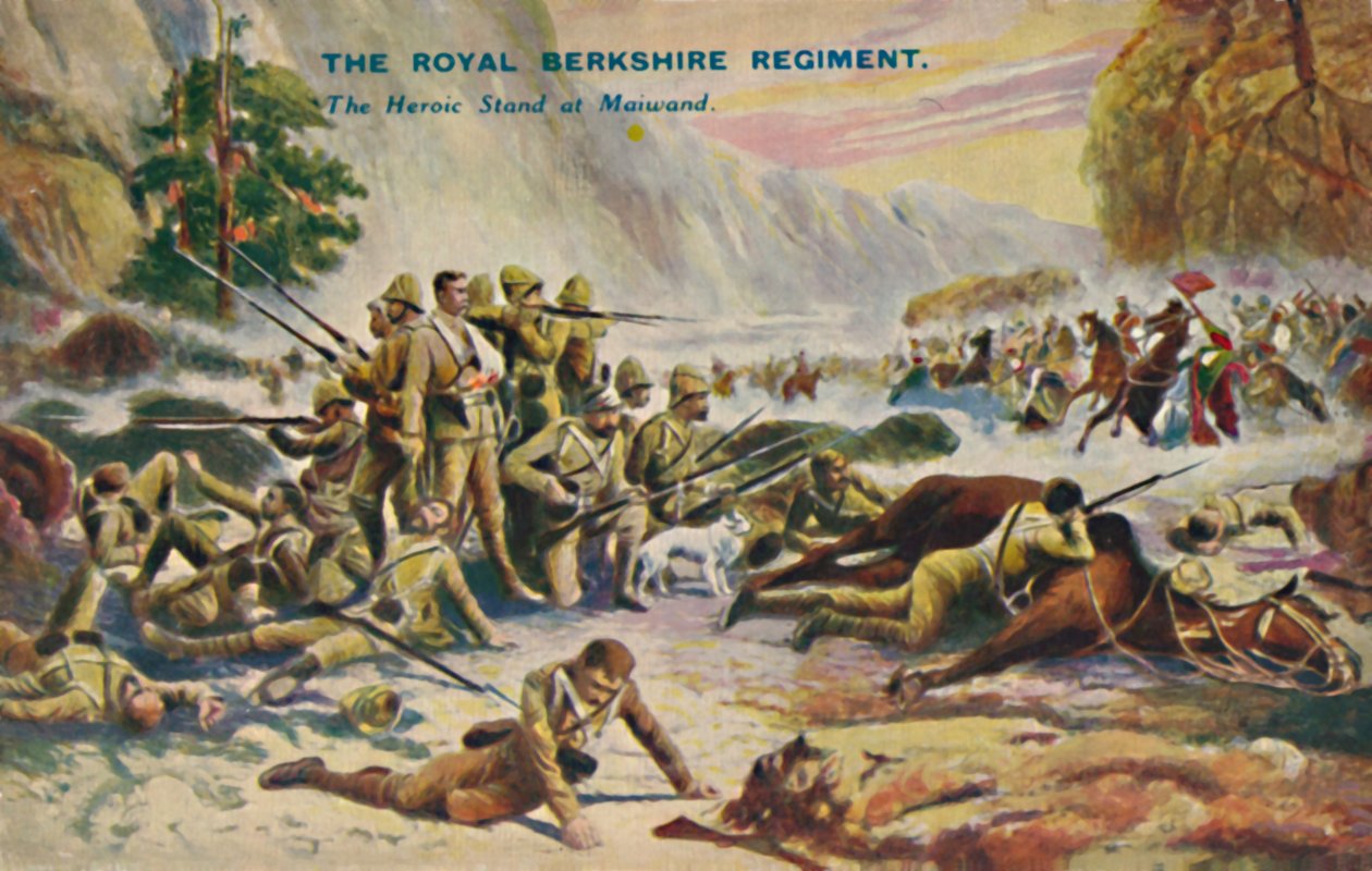 A Királyi Berkshire Ezred. The Heroic Stand at Maiwand, 1880, 1939 alkotó: Unbekannt