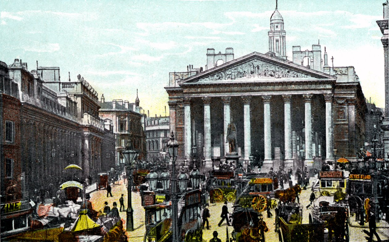 The Royal Exchange, London, XX. század alkotó: Unbekannt