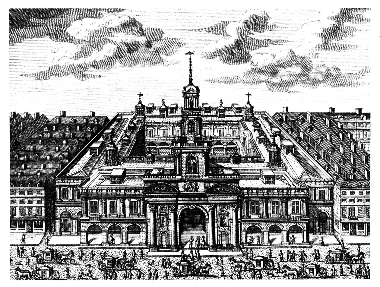 The Royal Exchange, London, 17. század vége alkotó: Unbekannt