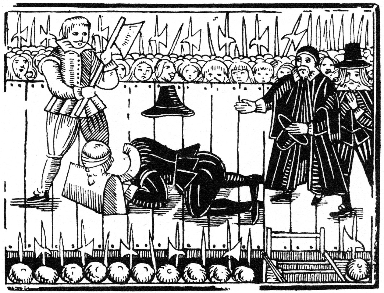 A királyi vértanúság egy 1648-as balladából, 1964 alkotó: Unbekannt