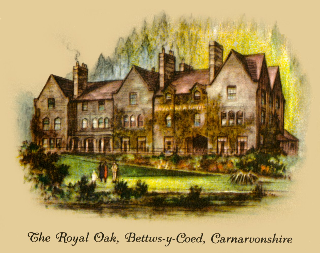 The Royal Oak, Bettws-y-Coed, Carnavonshire, 1936. alkotó: Unbekannt