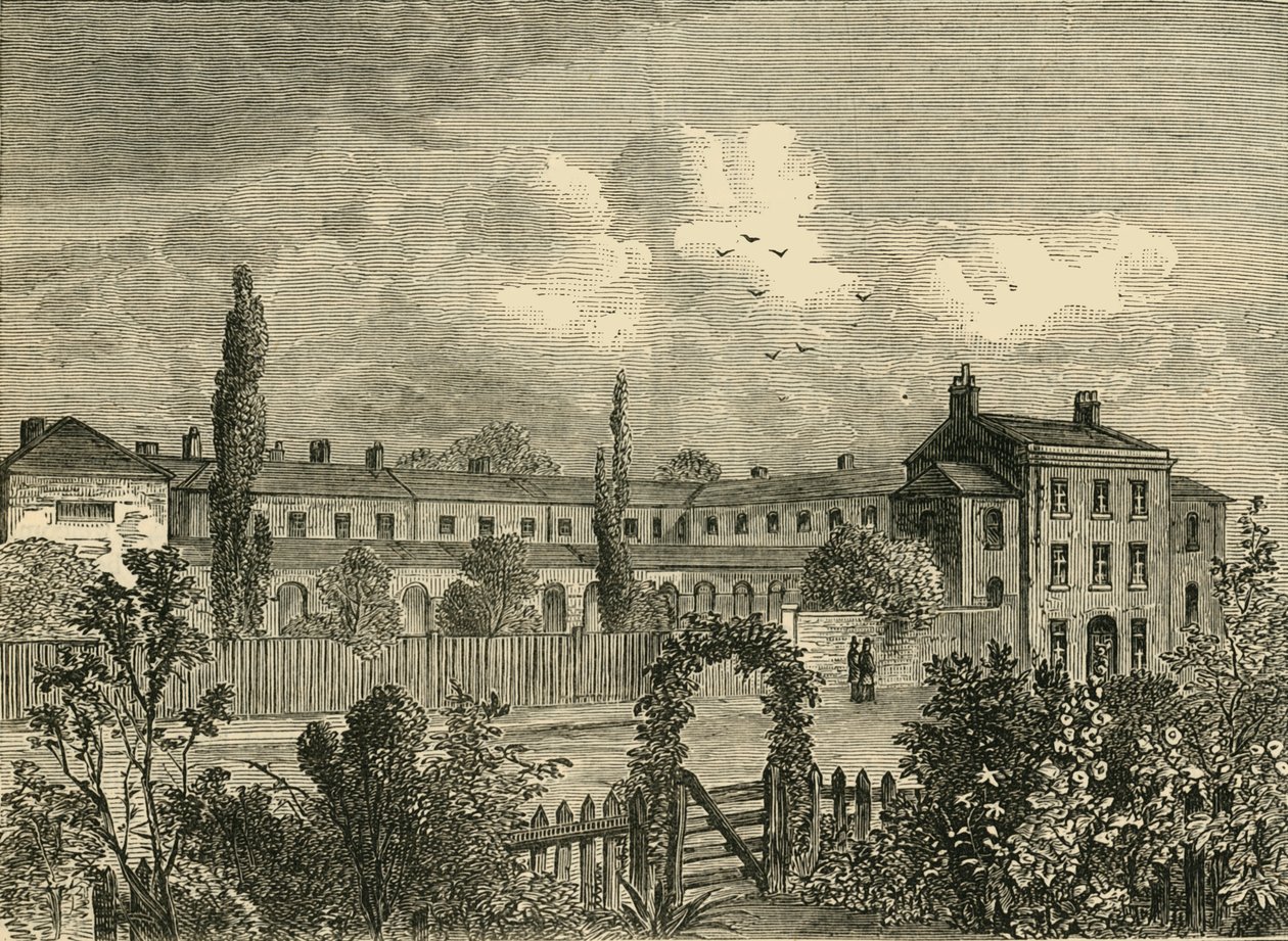 The Royal Veterinary College, 1825, c1876. alkotó: Unbekannt