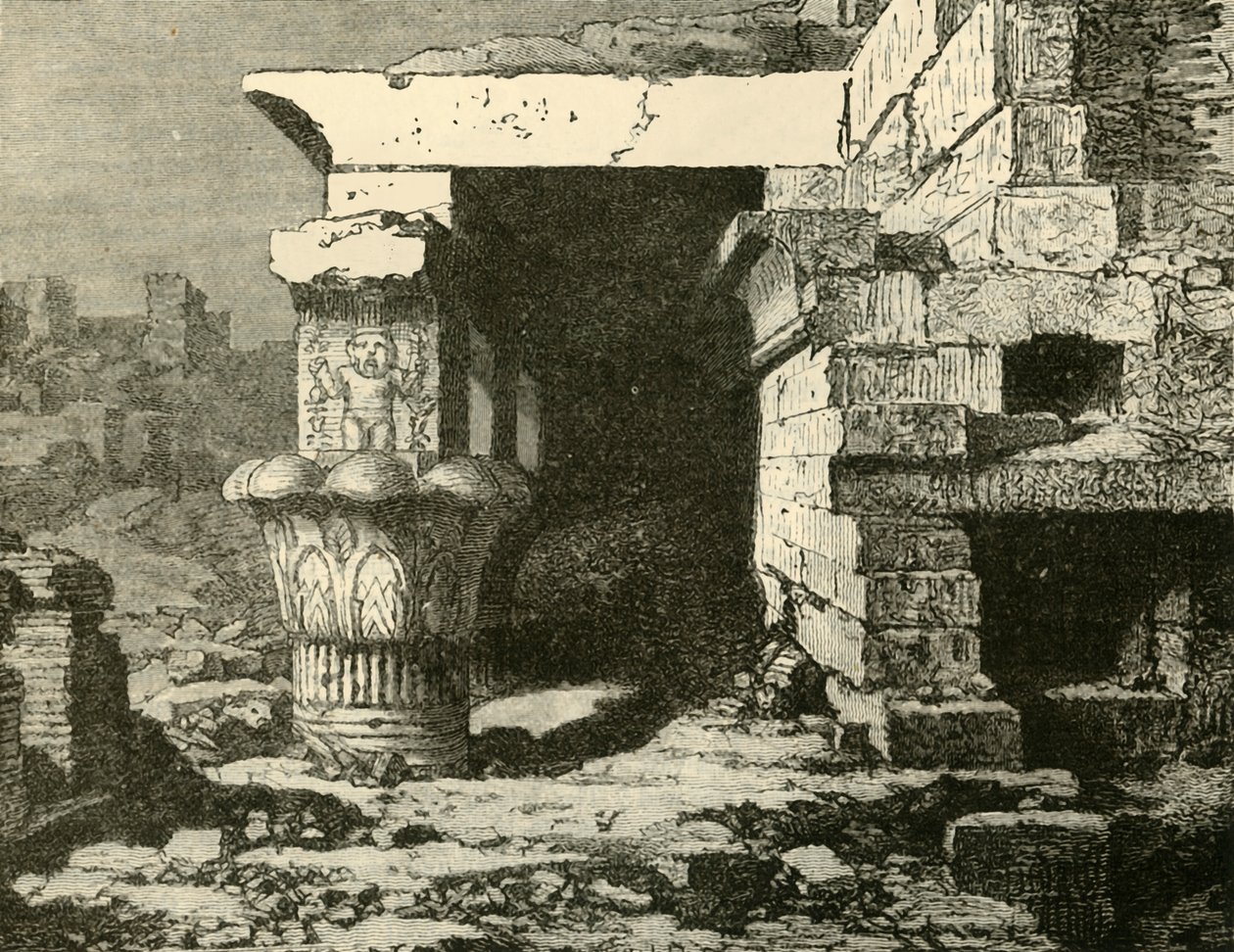 Denderah romjai, 1890. alkotó: Unbekannt