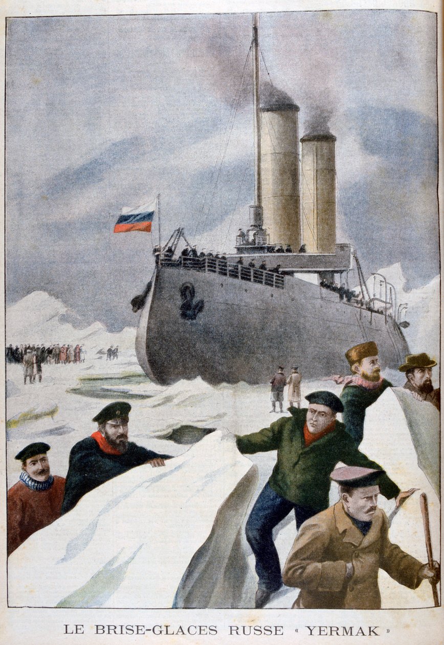 A Yermak orosz jégtörő, 1902 alkotó: Unbekannt