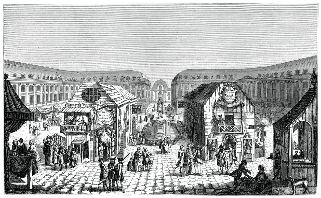 A Szent Ovidei Vásár, 1885 alkotó: Unbekannt