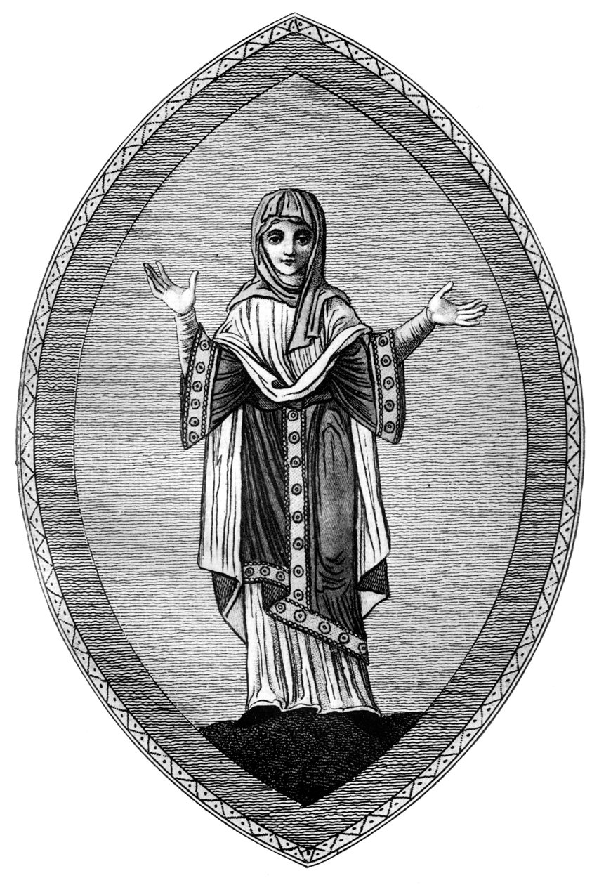 A szász tunica, 1910 alkotó: Unbekannt