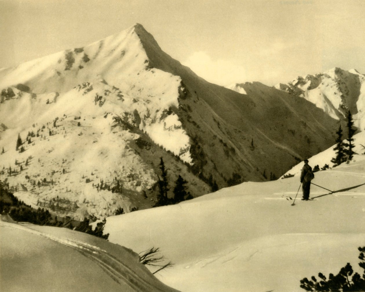A Schoberspitze, Stájerország, Ausztria, c1935. alkotó: Unbekannt