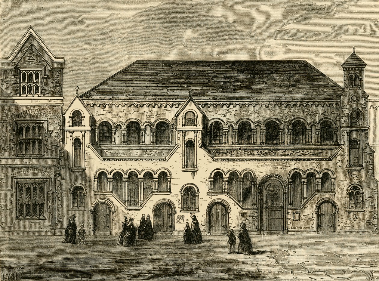 The Scotch National Church, Crown Court, 1881. alkotó: Unbekannt