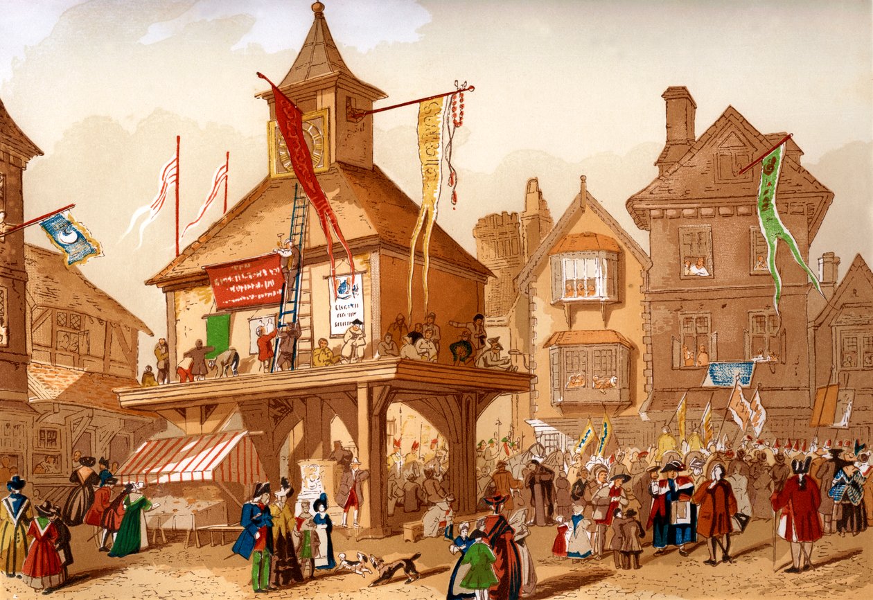 Shakespeare-jubileum Stratford upon Avonban, 1850 alkotó: Unbekannt