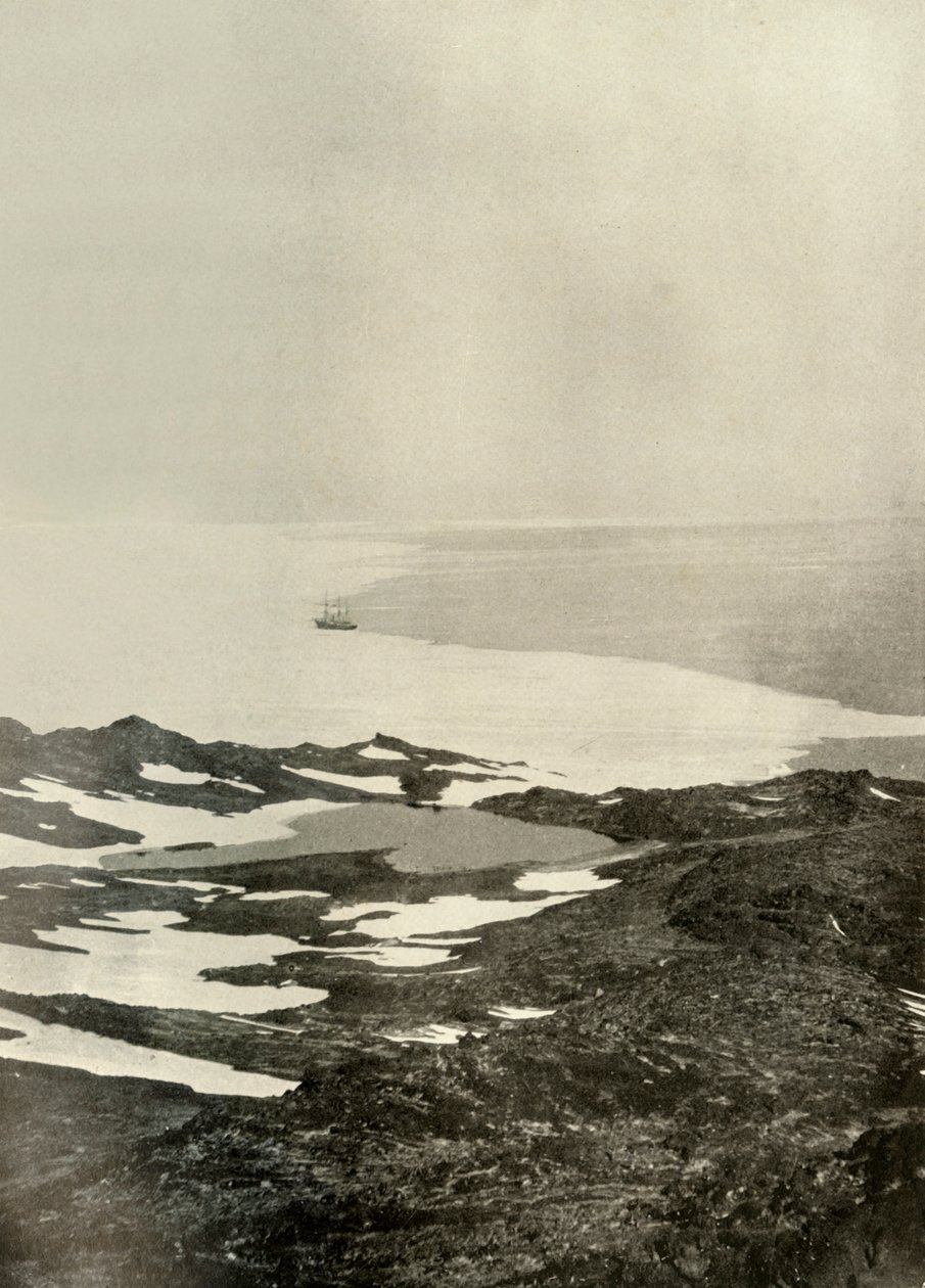 The Ship off Pram Point, közvetlenül az északi indulás előtt, c1908, 1909 alkotó: Unbekannt