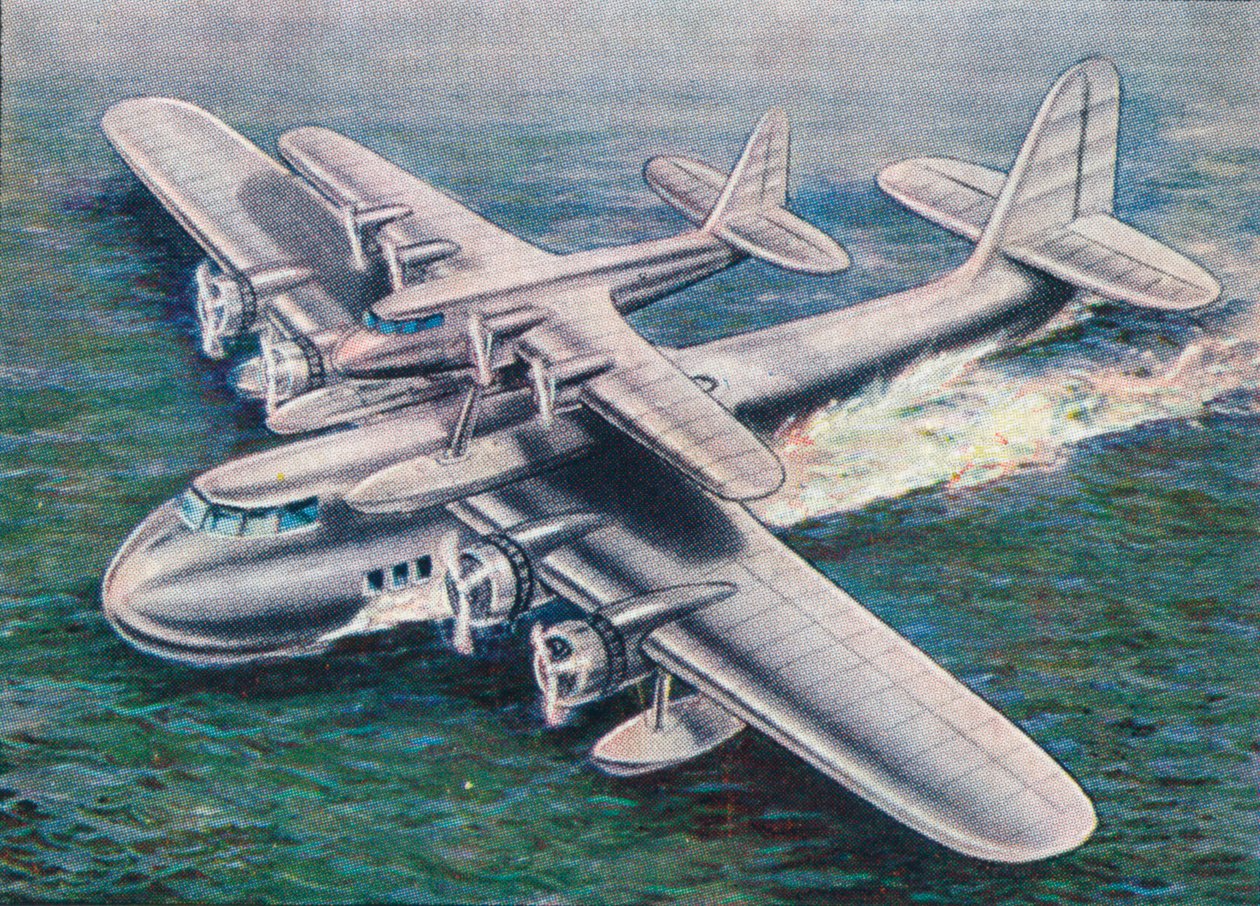 A Short Mayo Composite repülőgép, 1938. alkotó: Unbekannt