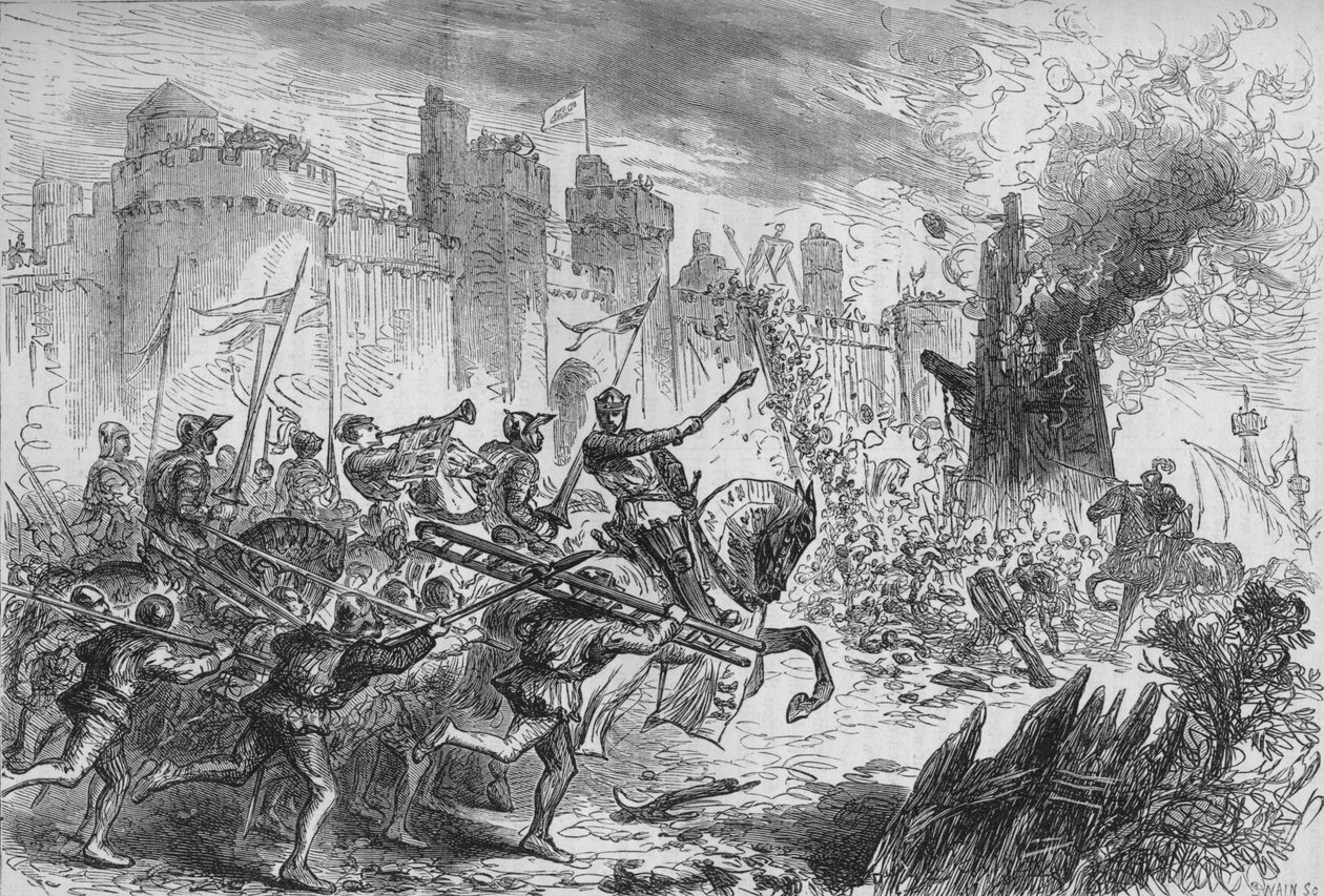 Berwick ostroma, 1880 alkotó: Unbekannt