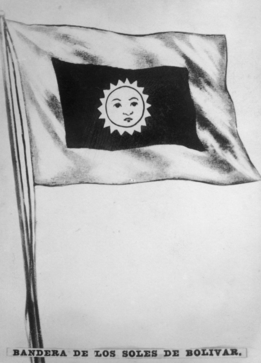 Bolivar talpai, 1823, 1920-as évek alkotó: Unbekannt