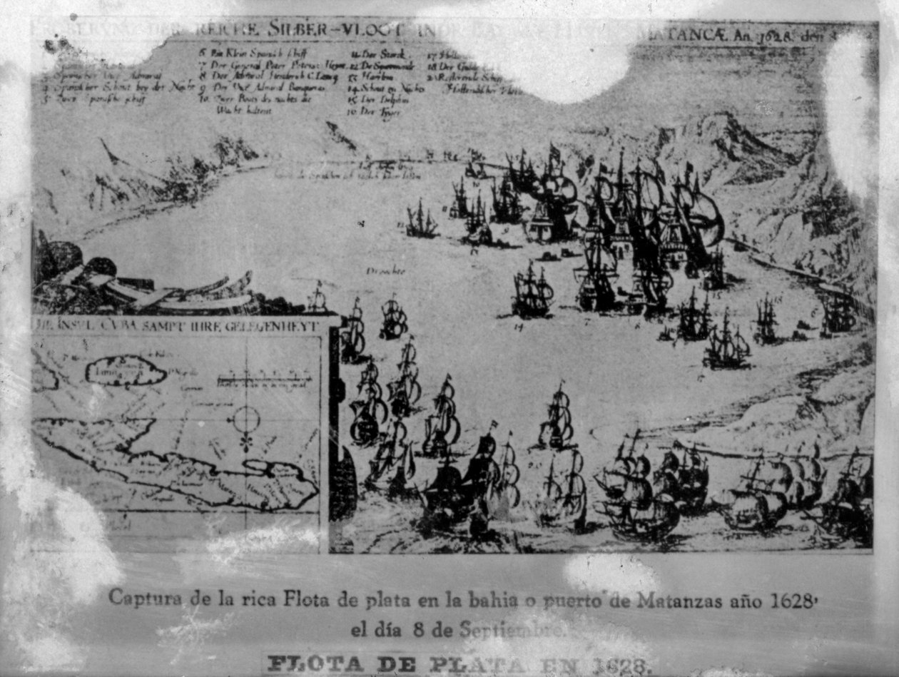 A spanyol ezüstflotta, 1628, 1920-as évek alkotó: Unbekannt