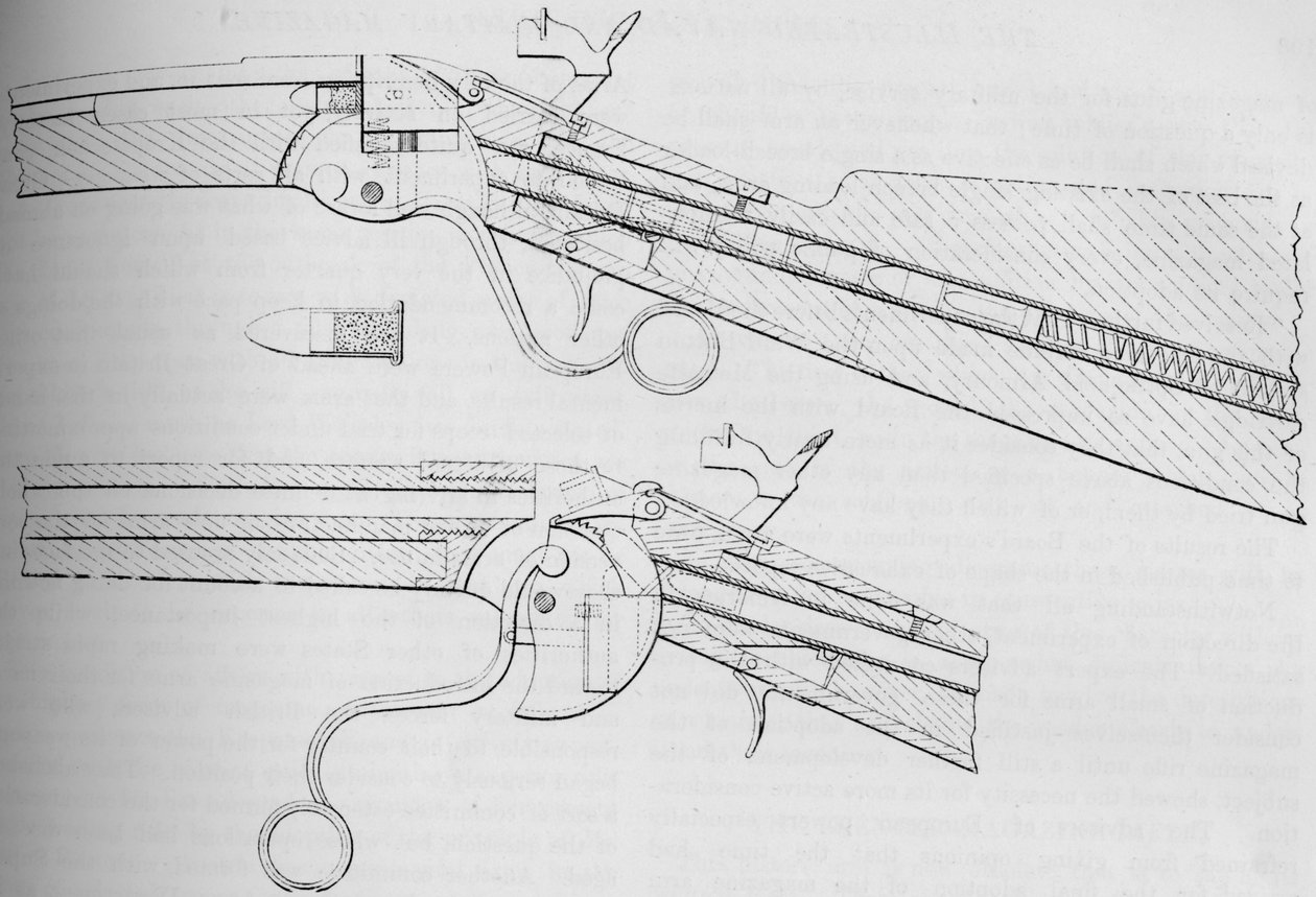 Az amerikai polgárháborúban használt Spencer Magazine fegyver, 1884 alkotó: Unbekannt