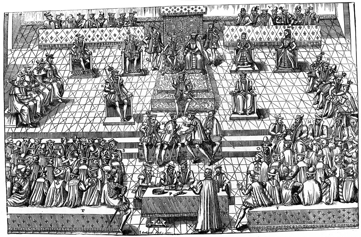 Az államok tábornoka, Orleans, Franciaország, 1560, 1893 alkotó: Unbekannt