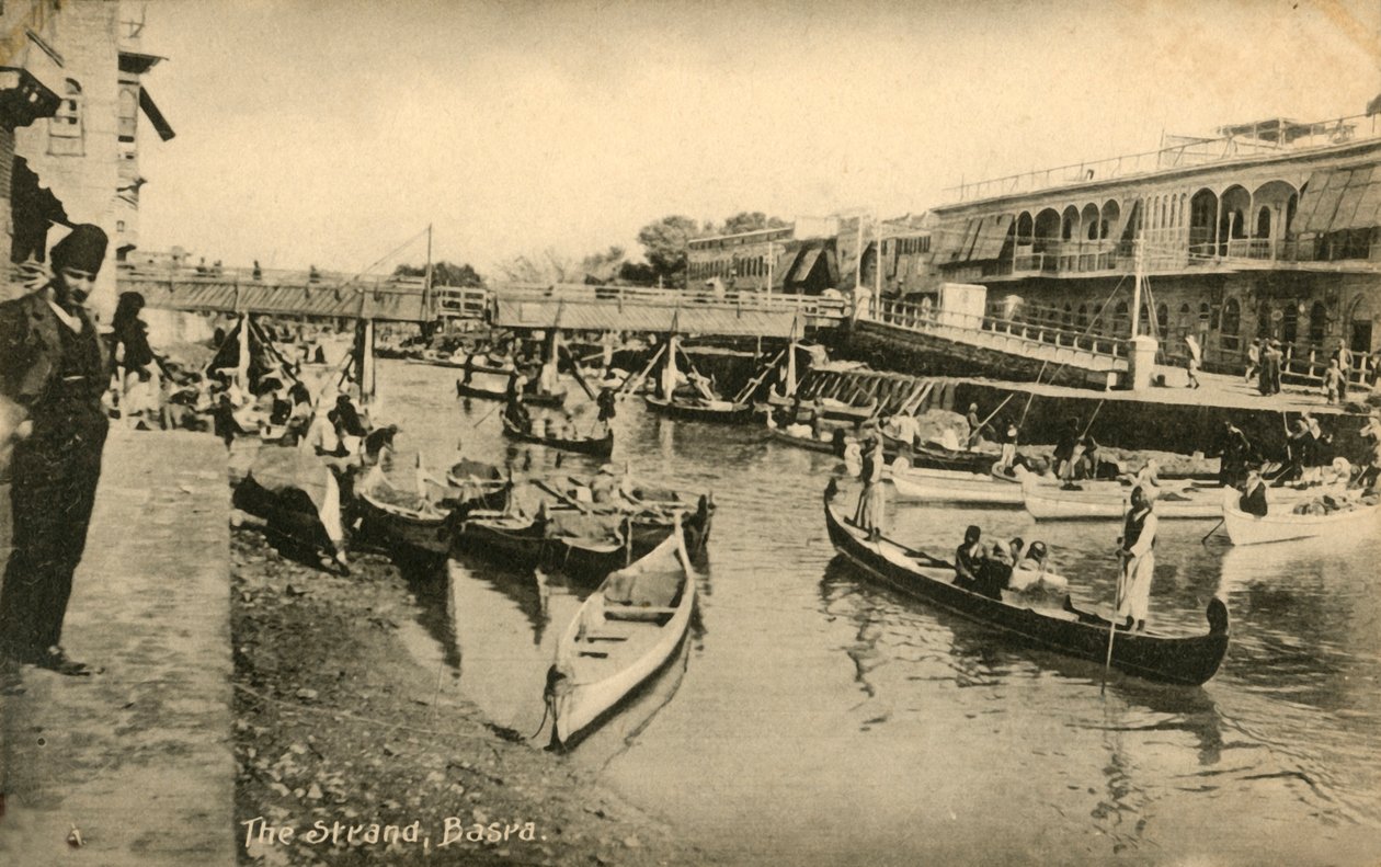 The Strand, Basra, c1918-c1939. alkotó: Unbekannt