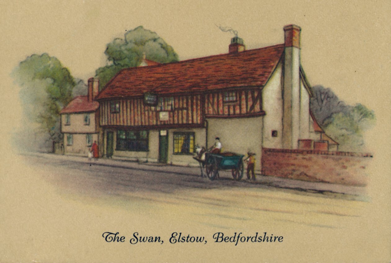 A hattyú, Elstow, Bedfordshire, 1939 alkotó: Unbekannt