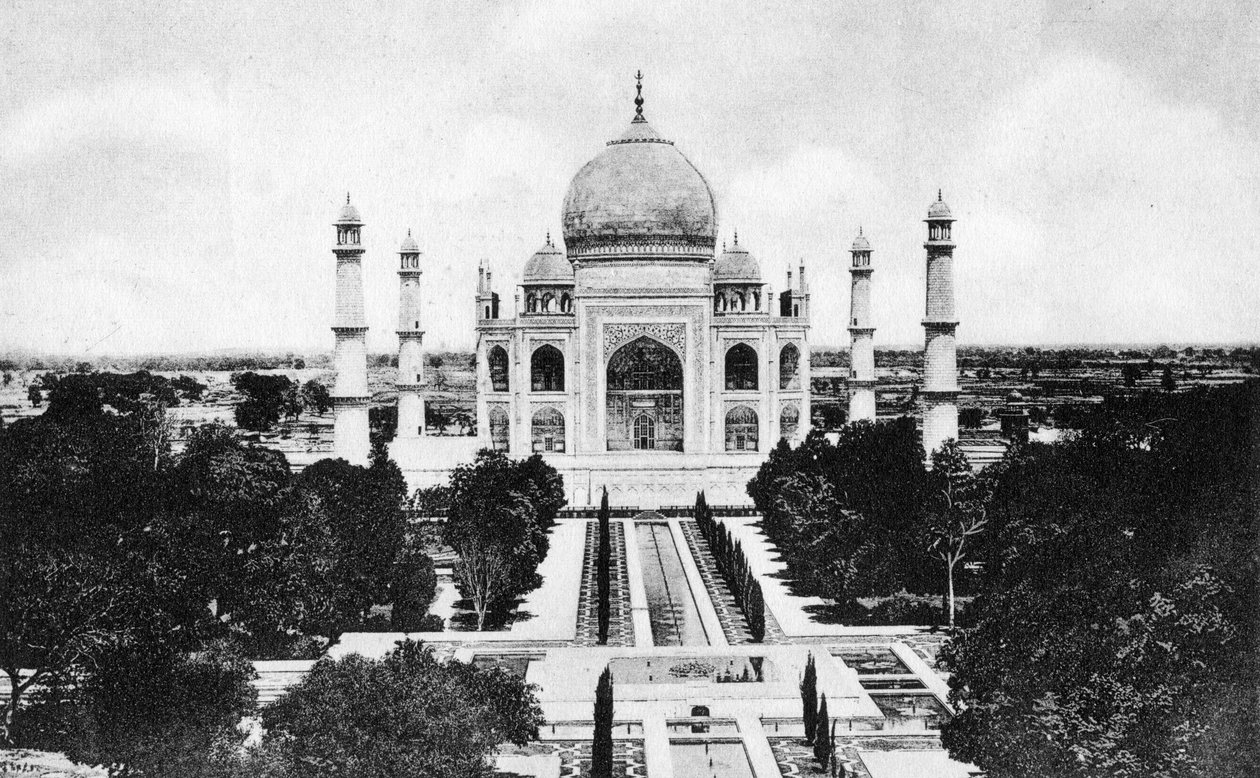 A Taj Mahal, Agra, XX. század alkotó: Unbekannt