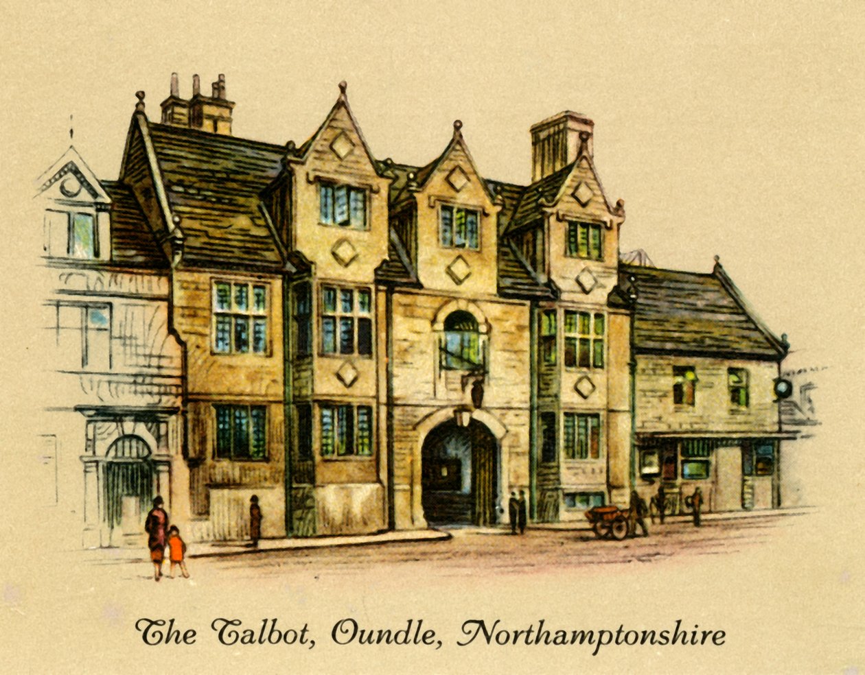 A Talbot, Oundle, Northamptonshire, 1936. alkotó: Unbekannt
