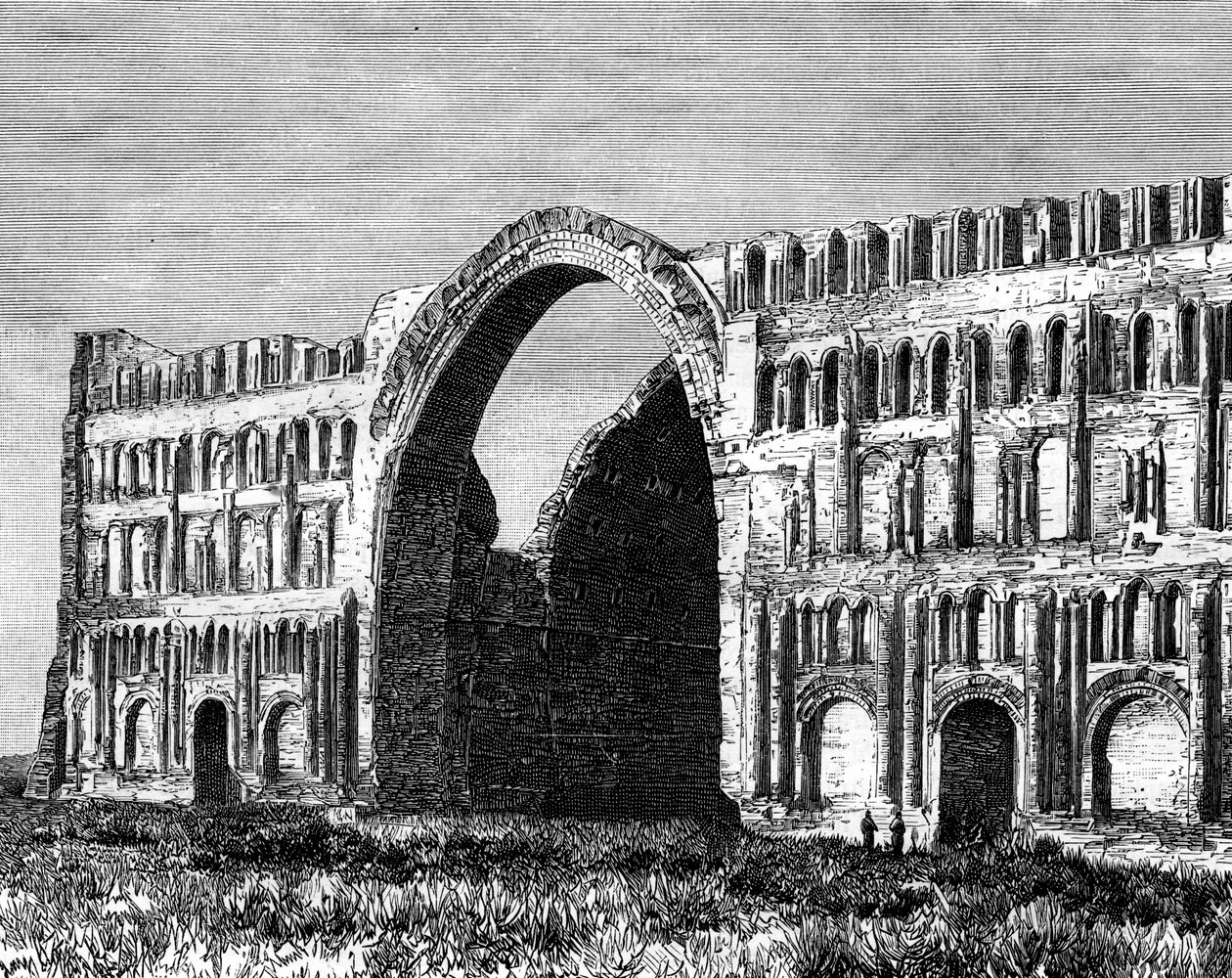 A Taq-i Kisra, Ctesiphon, Irak, 19. század alkotó: Unbekannt