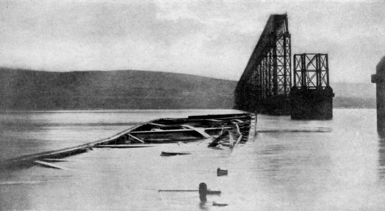 A Tay-híd katasztrófája, Skócia, 1879. december 28., 1951 alkotó: Unbekannt