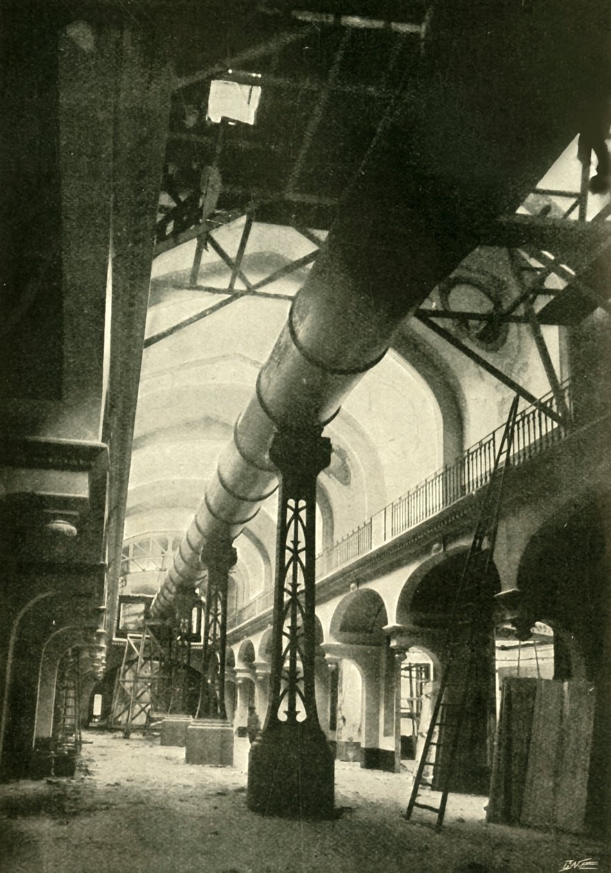 A teleszkóp elkészült, 1900. alkotó: Unbekannt